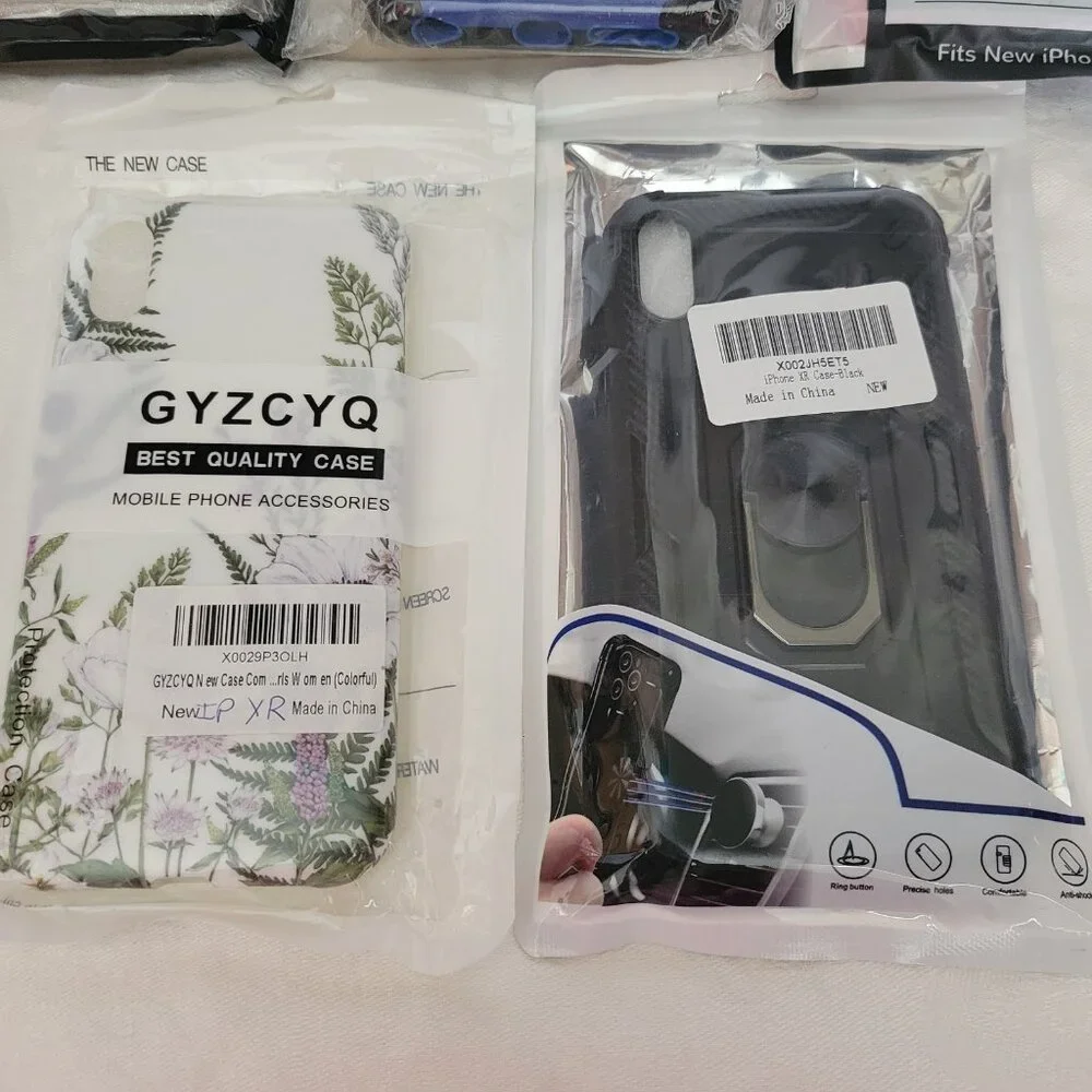 Iphone Case lot of 5 NEW IP XR 6 Otofly Pro Max XS black floral NIP Cube GYZCYQ